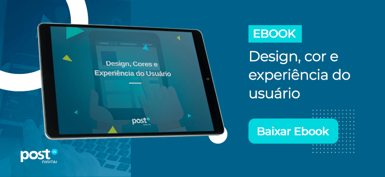 Design, cores e experiência do usuário