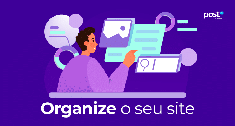 Organize o seu site