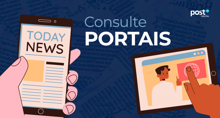 Consulte portais da sua área ou tema