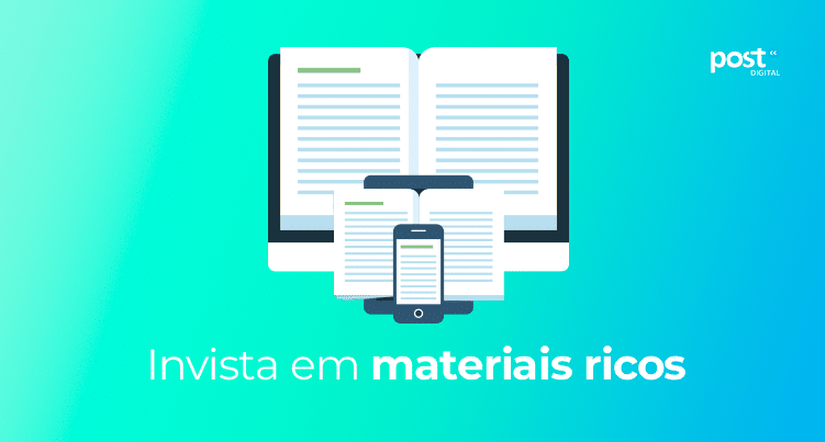 Invista em materiais ricos