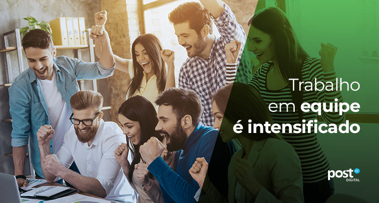 Trabalho em equipe é intensificado