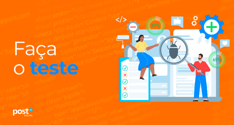 Faça o teste