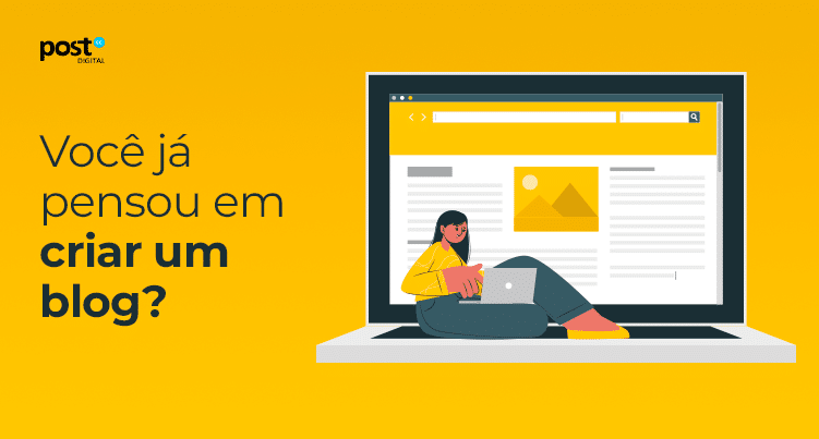 Você já pensou em criar um blog?