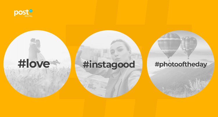 Quais são as hashtags mais usadas?