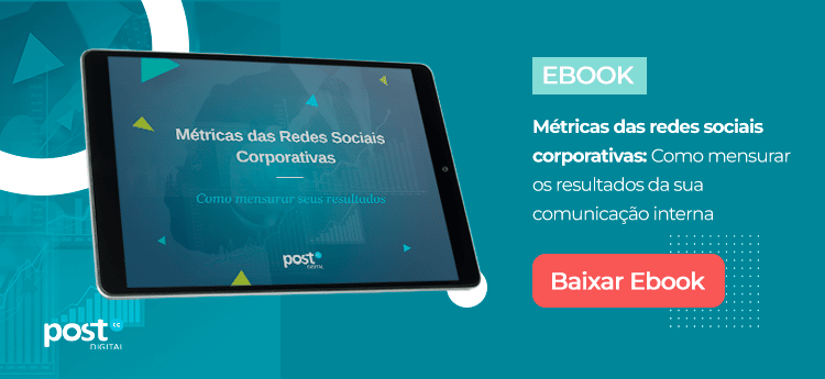 Métricas de redes sociais corporativas