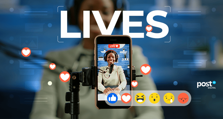 Vídeo ao vivo (Lives)