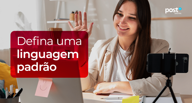 Defina uma linguagem padrão