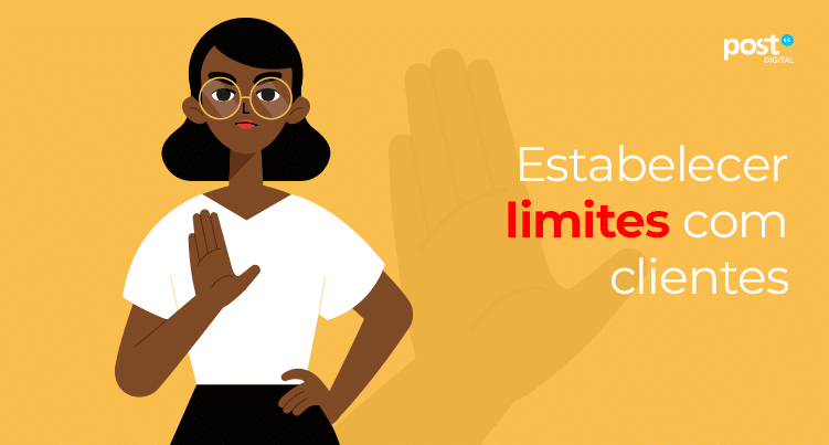 Estabelecer limites com clientes