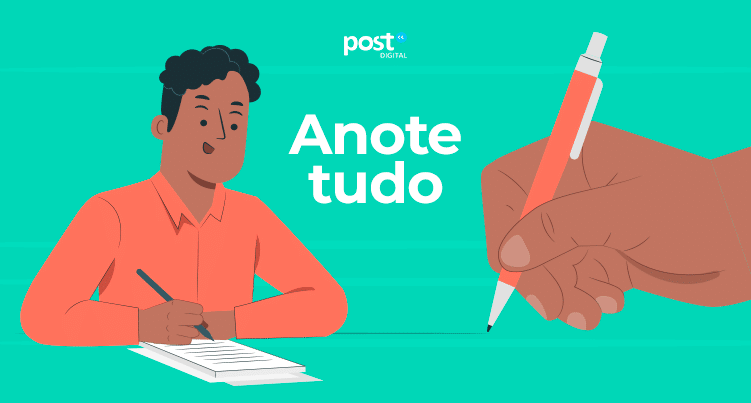 Anote tudo