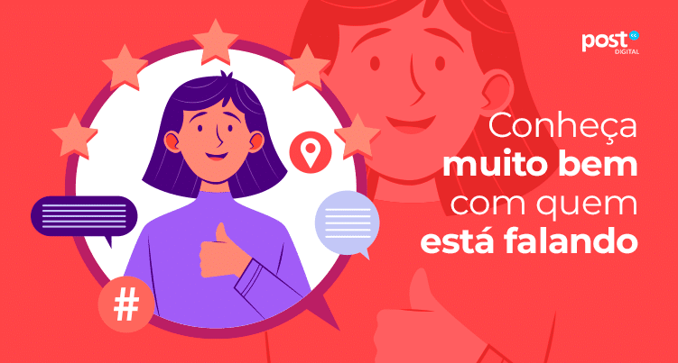 Conheça muito bem com quem está falando