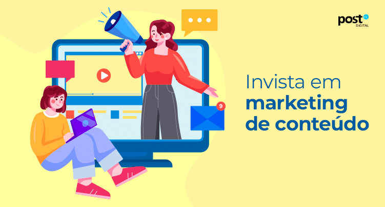 Invista em Marketing de Conteúdo