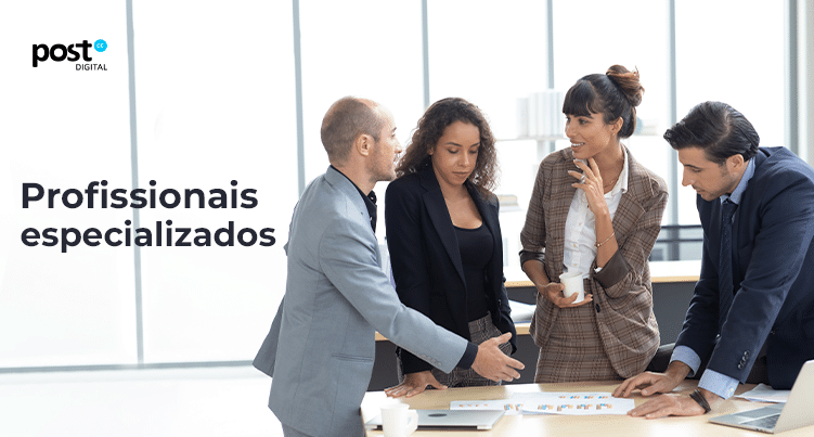 Profissionais especializados