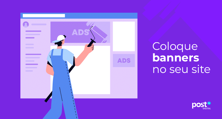 Coloque banners no seu site
