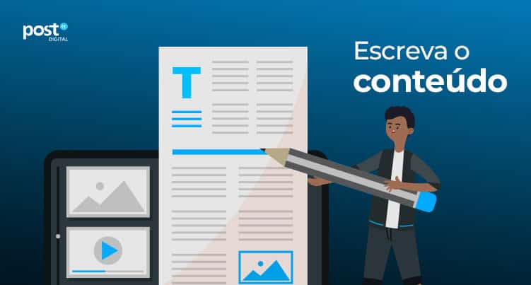 Escreva o conteúdo