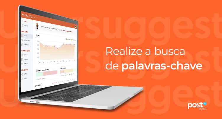 Realize a busca de palavras-chave e pense em um tema