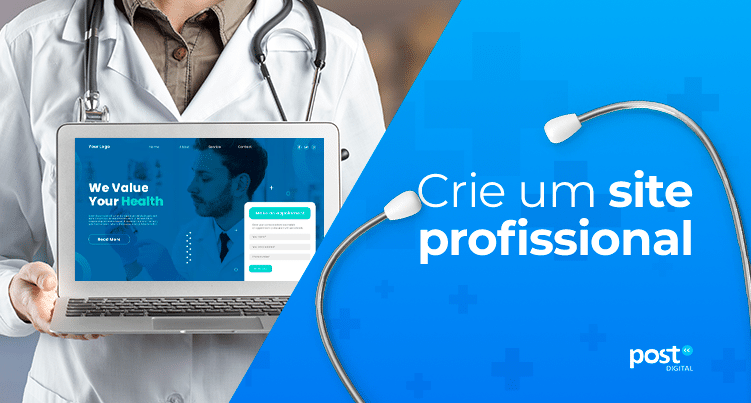 Crie um site profissional