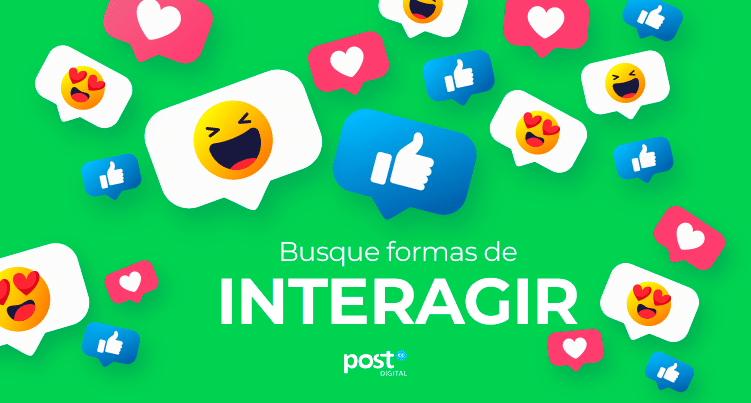 Busque formas de interagir