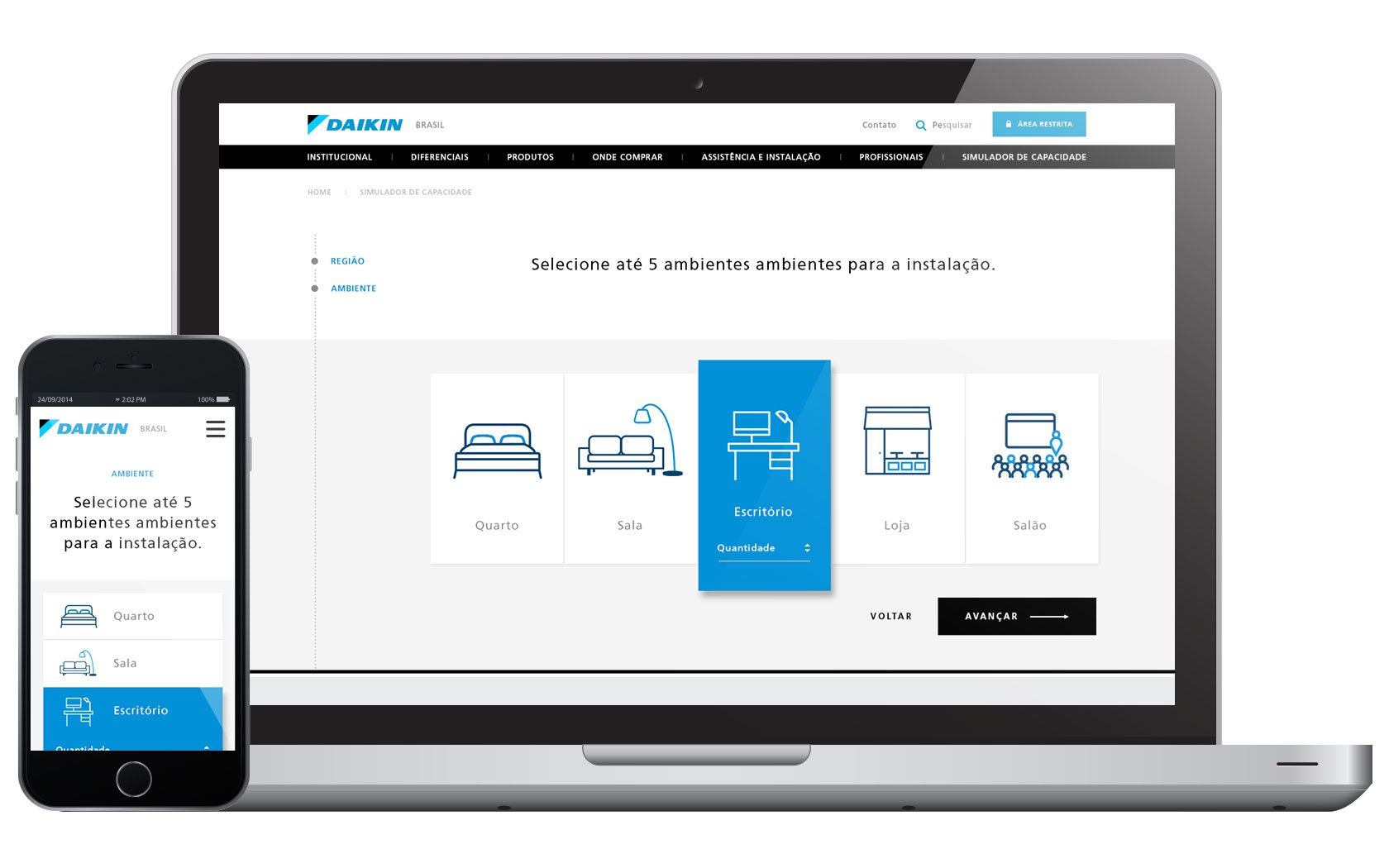 Simulador de Capacidade - Ambiente