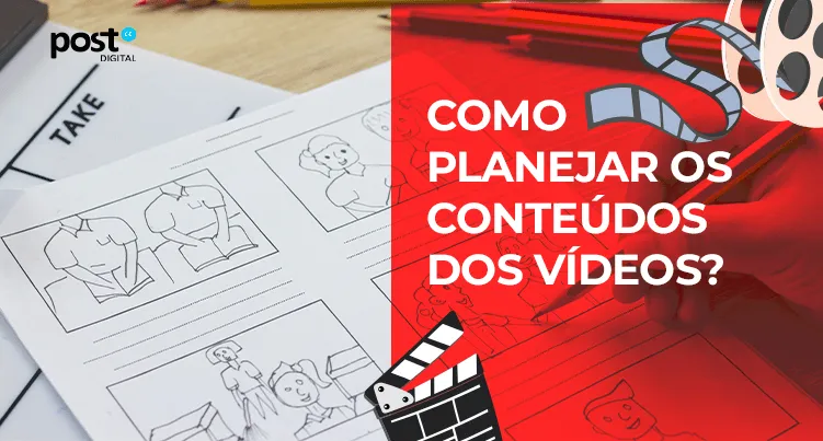 como planejar os conteúdos dos vídeos